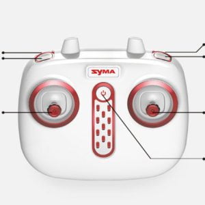 رادیوکنترل کوادکوپتر x8SC