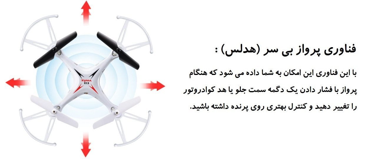 کوادکوپتر سایما X13 STORM - Image 3