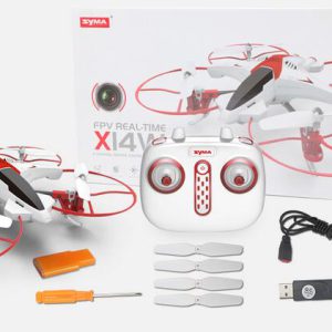 محتویات درون جعبه کوادکوپتر سایما X14w
