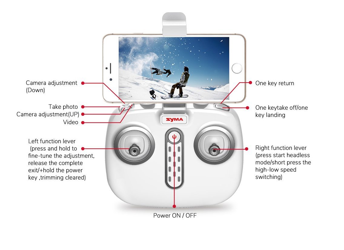 کوادکوپتر حرفه ای سایما مدل X8 Pro - Image 6