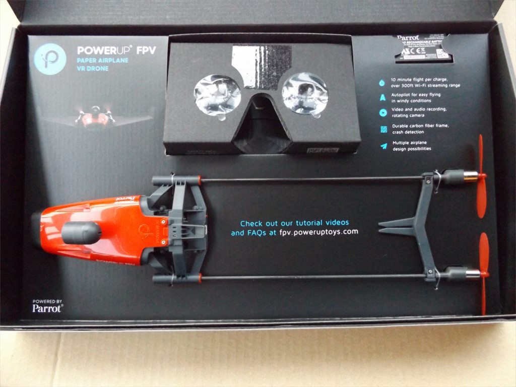 هواپیمای کاغذی دوربین دار PowerUp FPV - Image 3