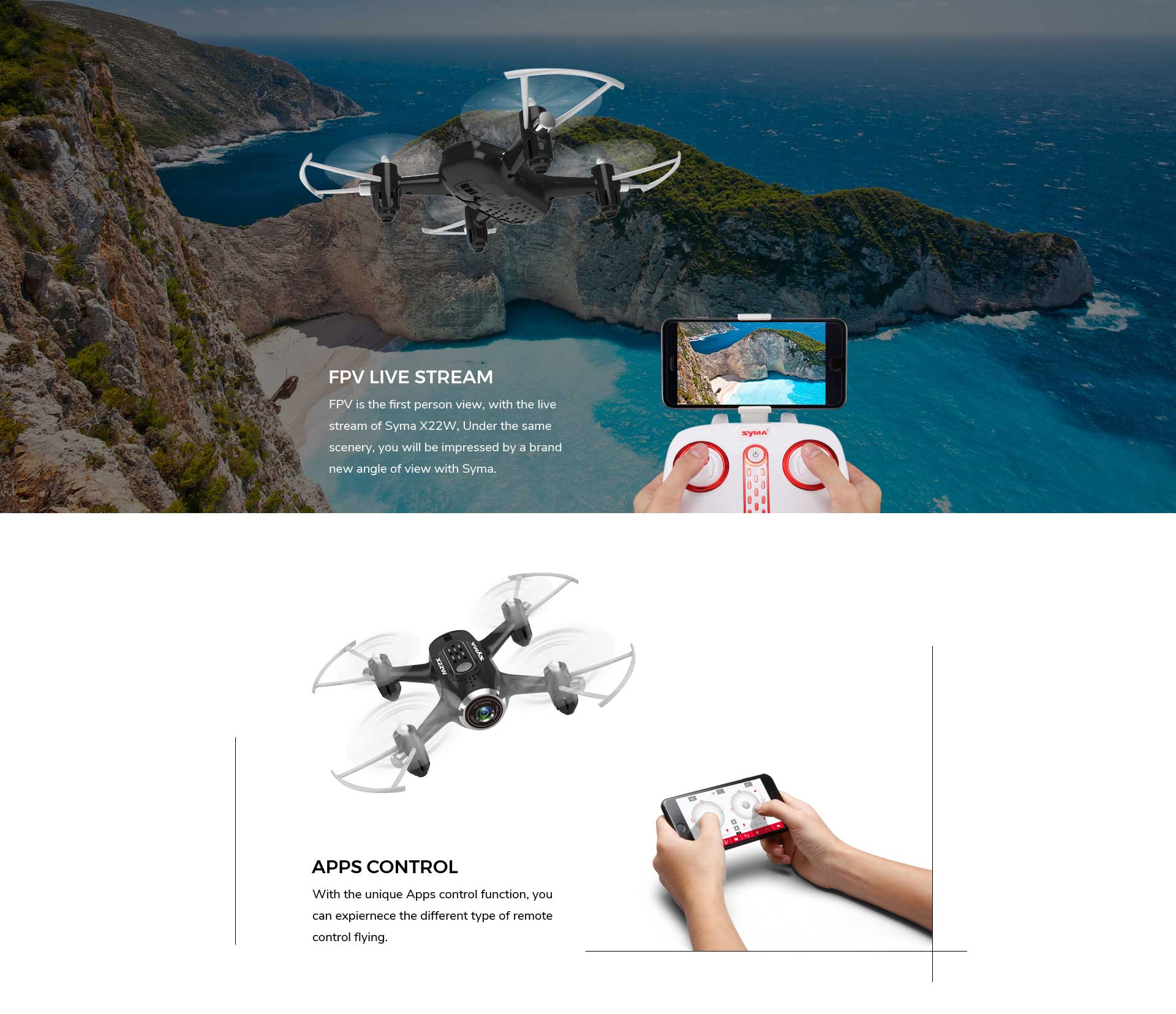 کوادکوپتر سلفی سایما