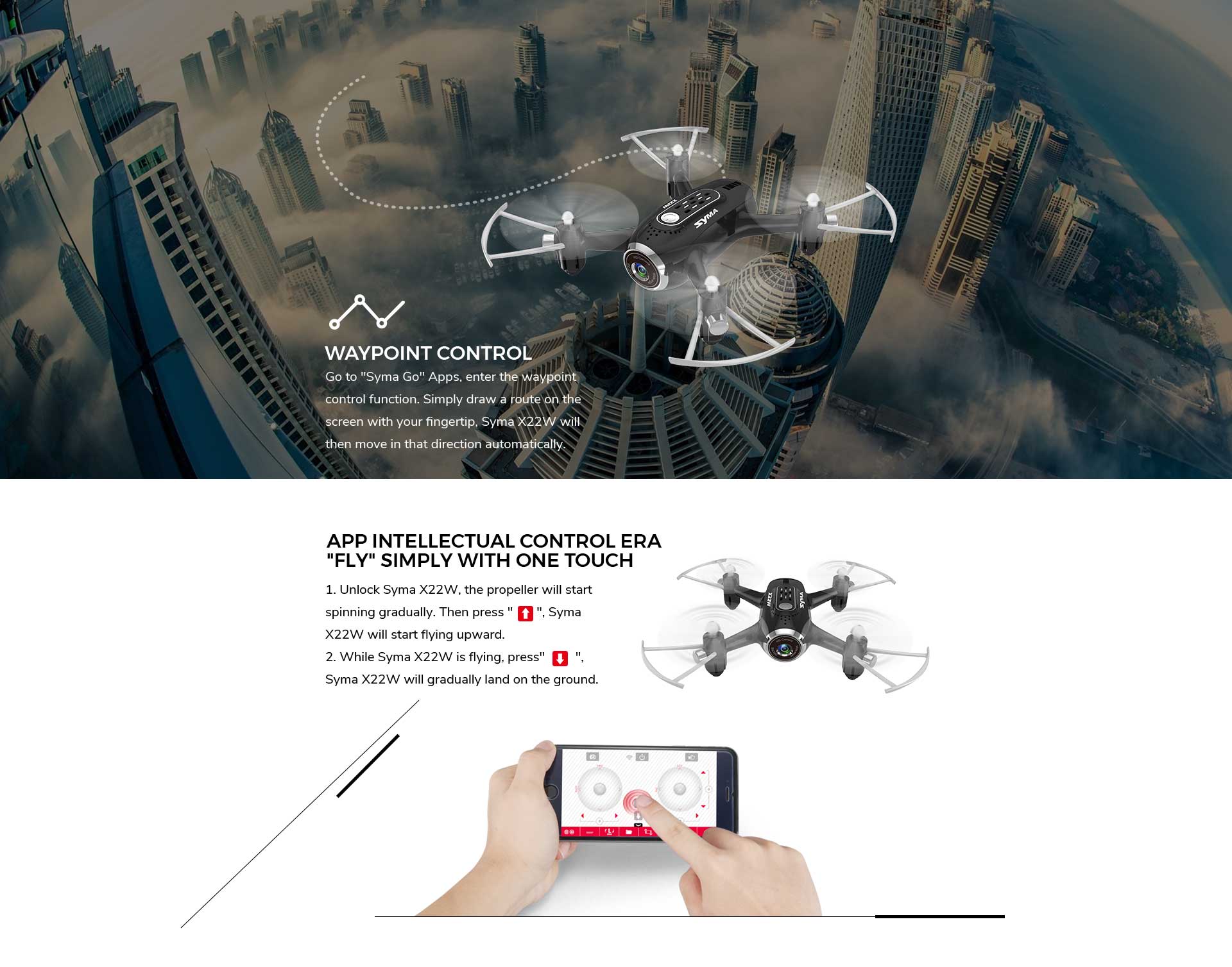 کوادکوپتر دوربین دار X22W