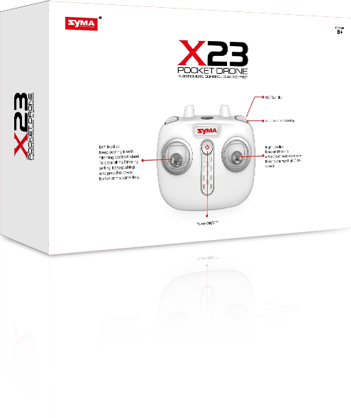 کوادکوپتر X23 سایما