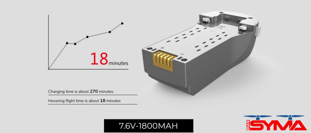 باتری کوادکوپتر w1pro