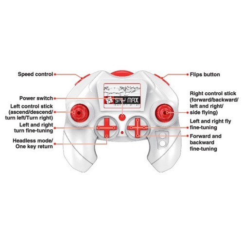 کوادکوپتر LH-X13 برند SKY MAX - Image 5