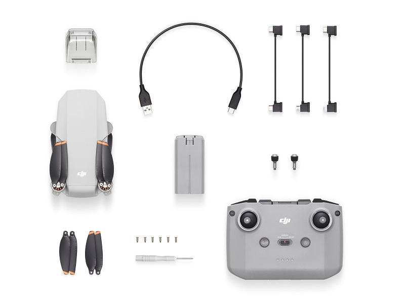 محتویات کوادکوپتر مویک مینی ۲