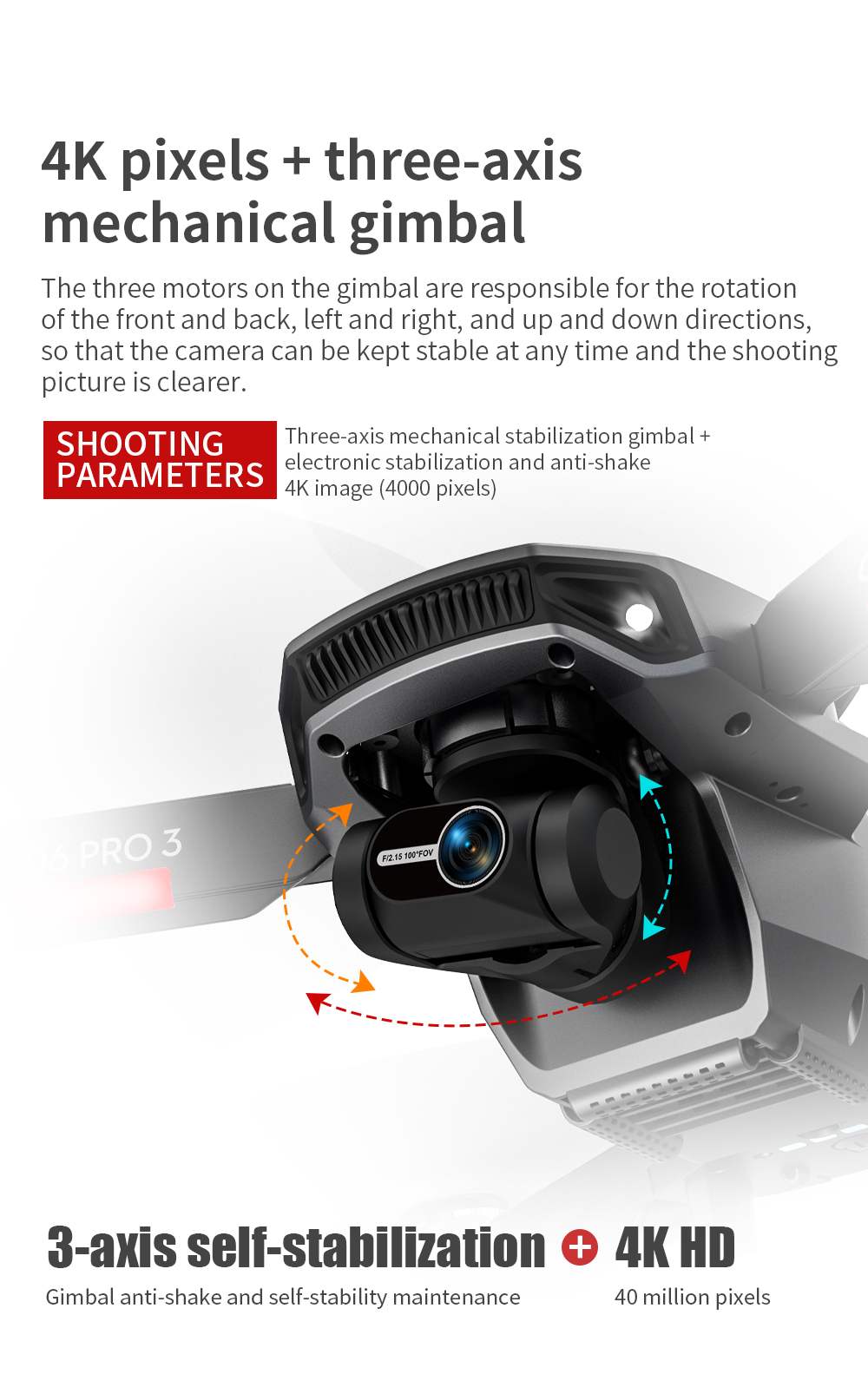 کوادکوپتر L106 PRO 3 - Image 4