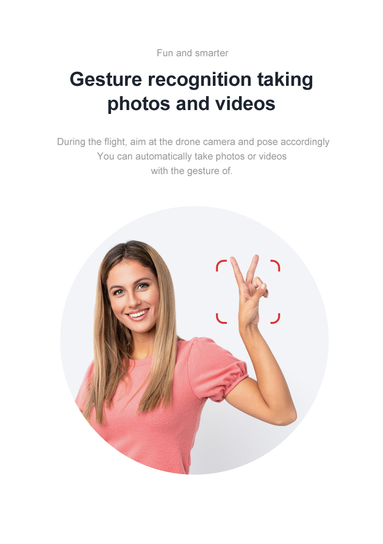 فرمان با اشاره دست کوادکوپتر