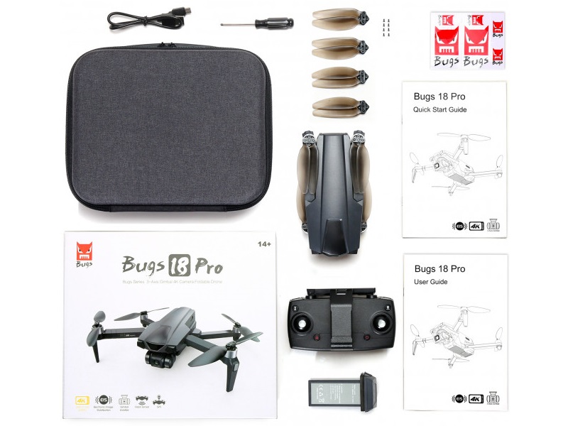 کوادکوپتر BUGS 18 PRO - Image 9