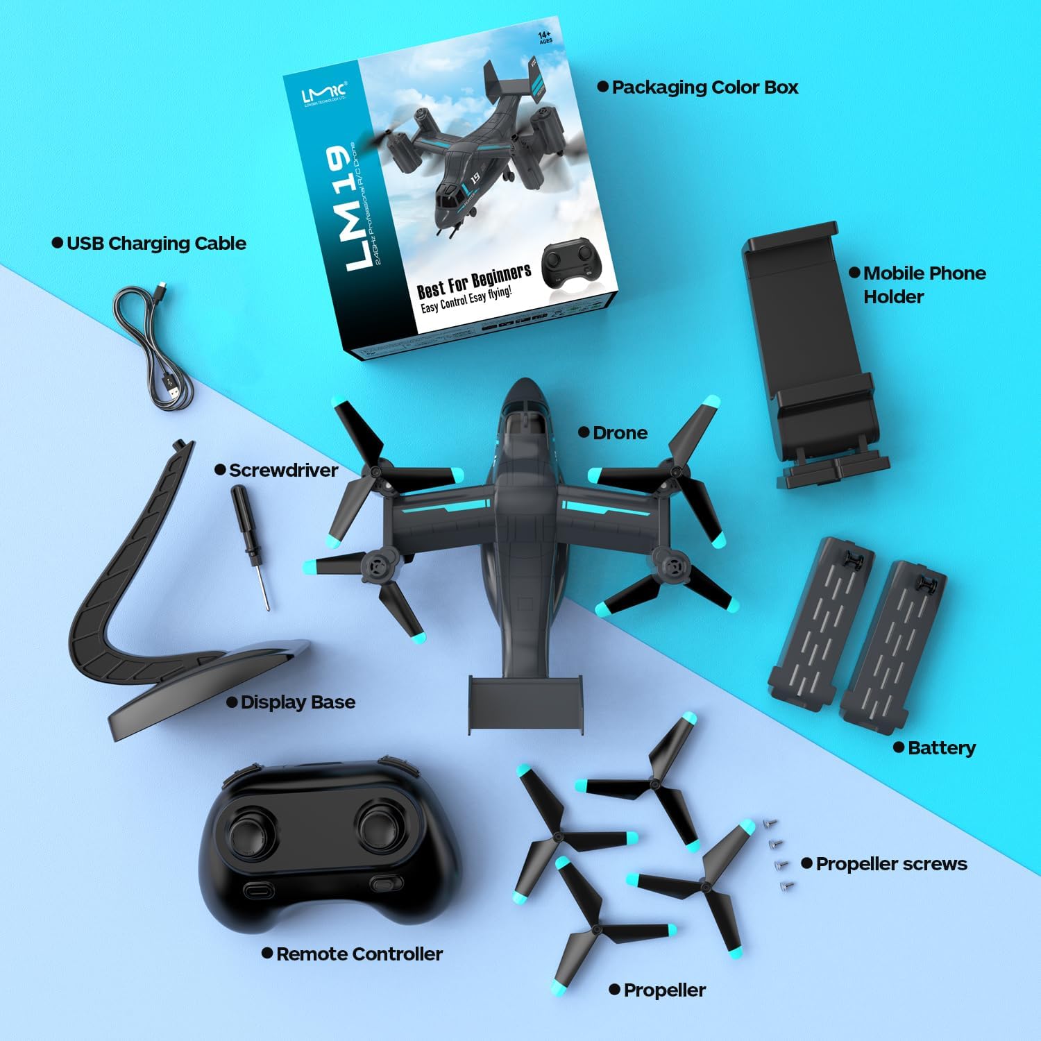 کوادکوپتر LM19 A MAX - Image 4