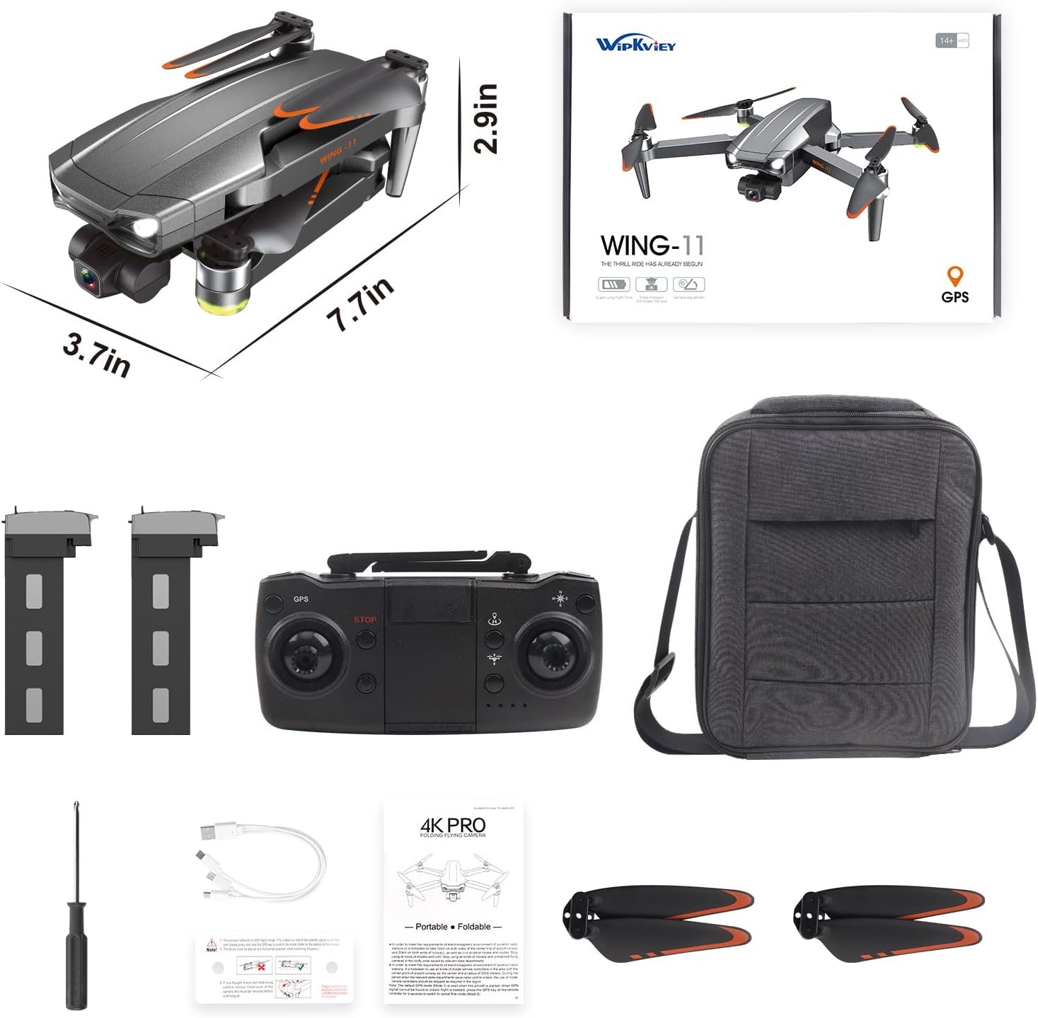 کوادکوپتر WING 11 - Image 6