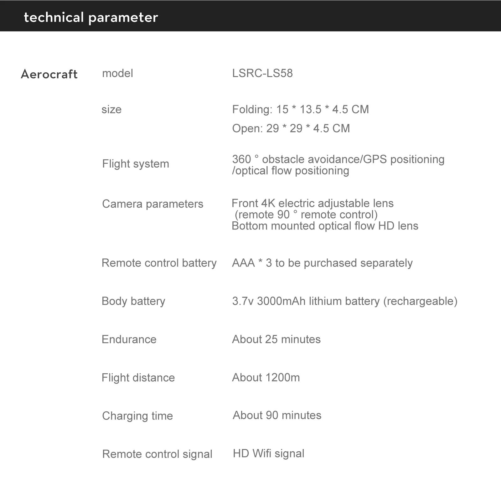 کوادکوپتر KBDFA LS58 - Image 7