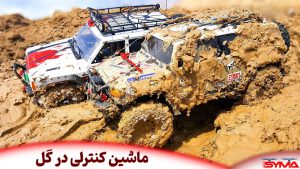 ماشین کنترلی در گل