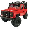 ماشین کنترلی جیپ مدل rock crawler قرمز