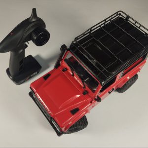 ماشین کنترلی جیپ مدل rock crawler قرمز - Image 33