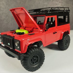 ماشین کنترلی جیپ مدل rock crawler قرمز - Image 35