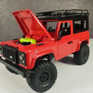 ماشین کنترلی جیپ مدل rock crawler قرمز - Image 36