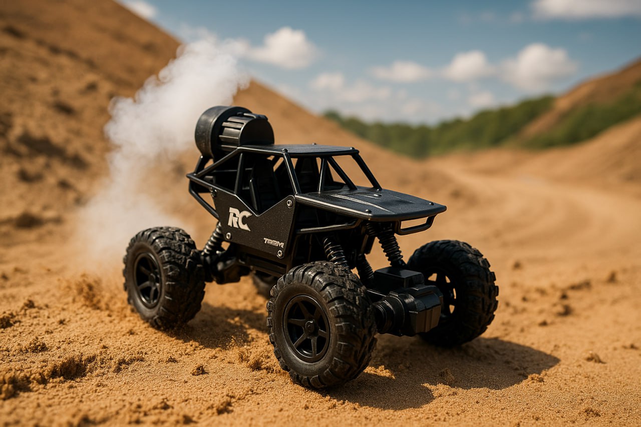 ماشین کنترلی ROCK CRAWLER SMOKE