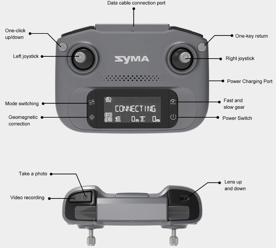 کوادکوپتر سایما SYMA W4 اورجینال 2025 - Image 16