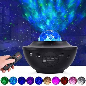 چراغ خواب کهکشانی مدل GH-1364 با اسپیکر و ریموت