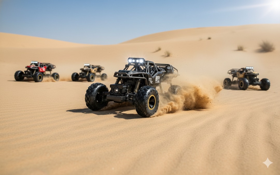 ماشین کنترلی ۶ چرخ آفرود بدنه فلزی WILD ROAD - Image 2