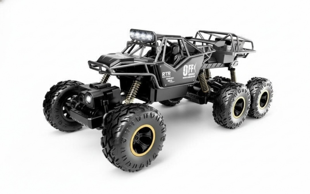ماشین کنترلی ۶ چرخ آفرود بدنه فلزی WILD ROAD